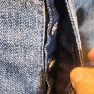 GAP Button Down Jeans Fray Hem